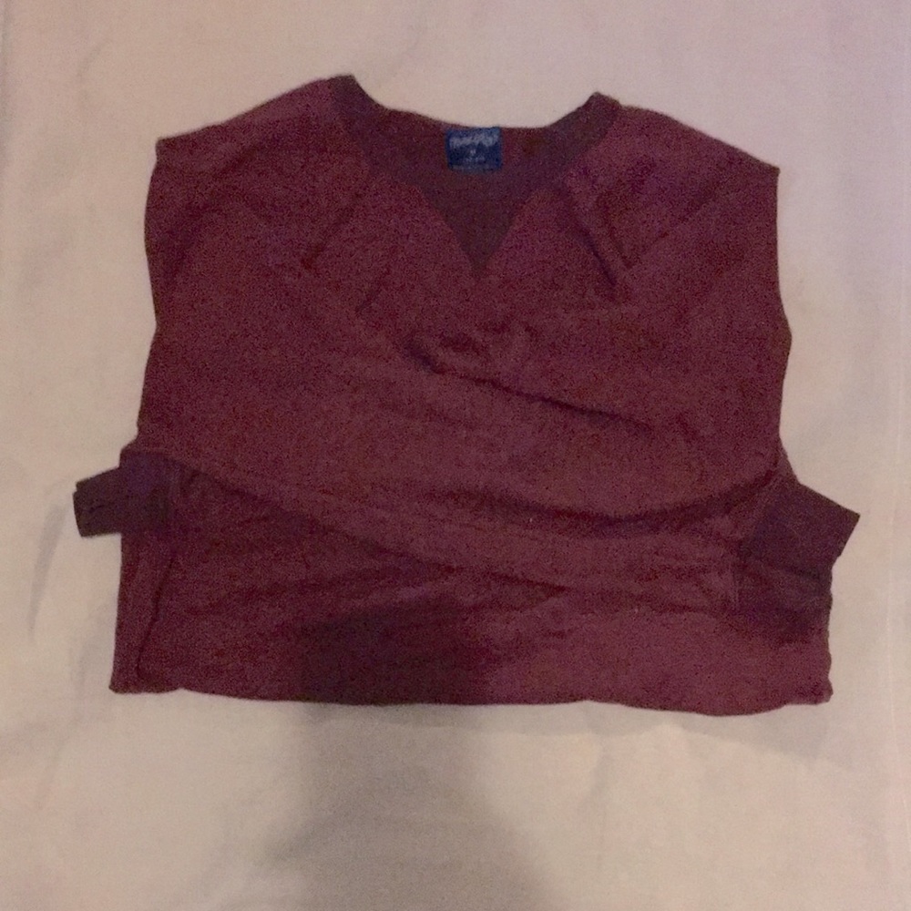 Long sleeve red shirt